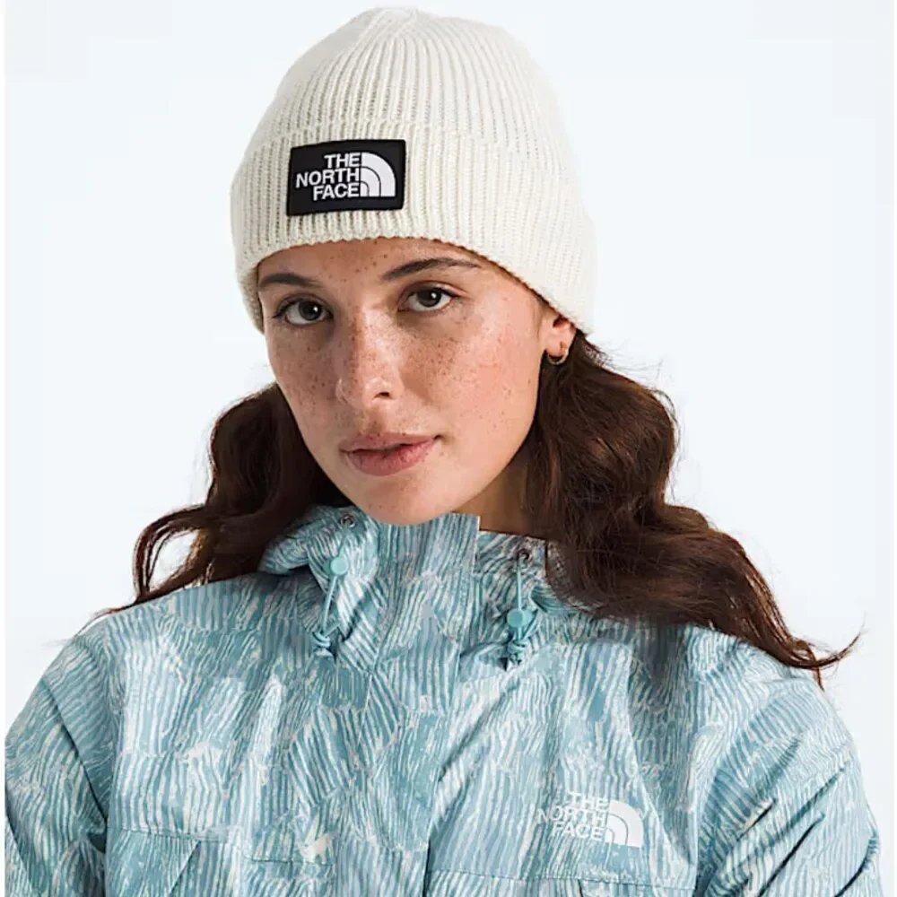 The North Face Cream Knit Beanie OS Unisex